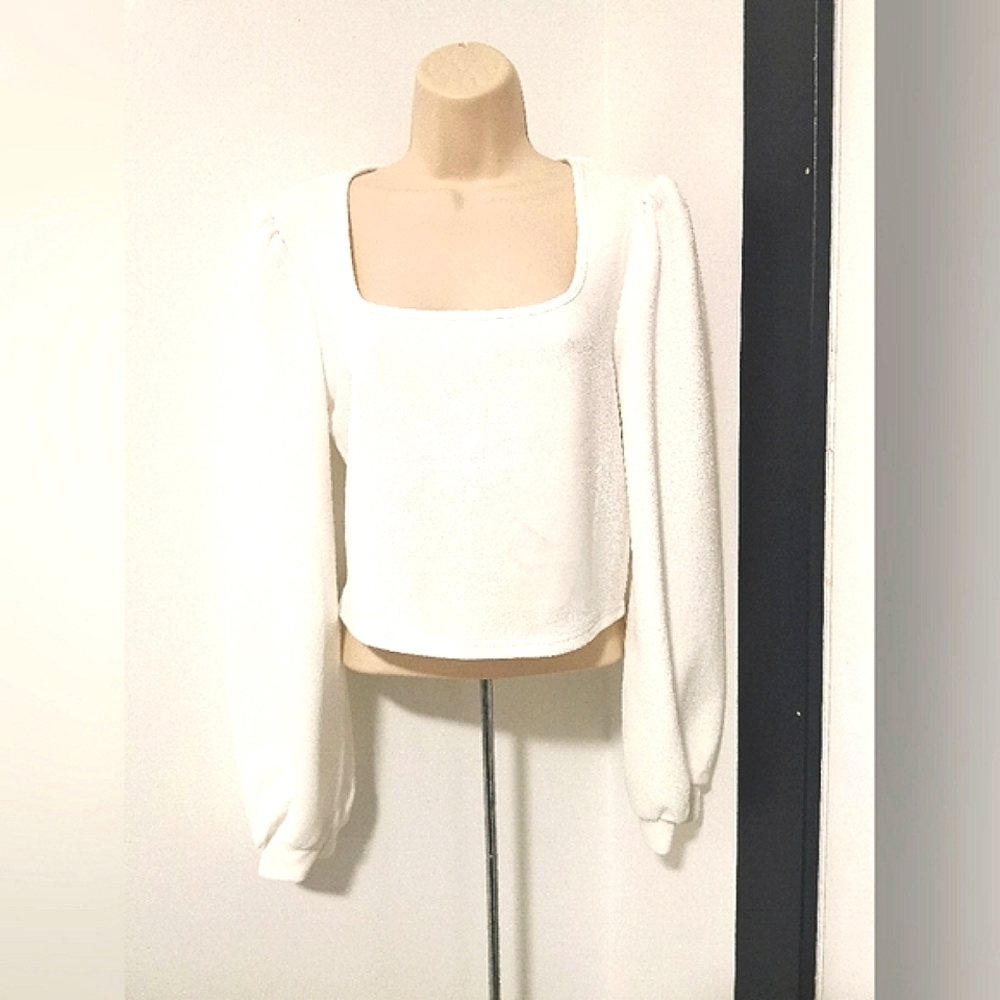 Classy white top